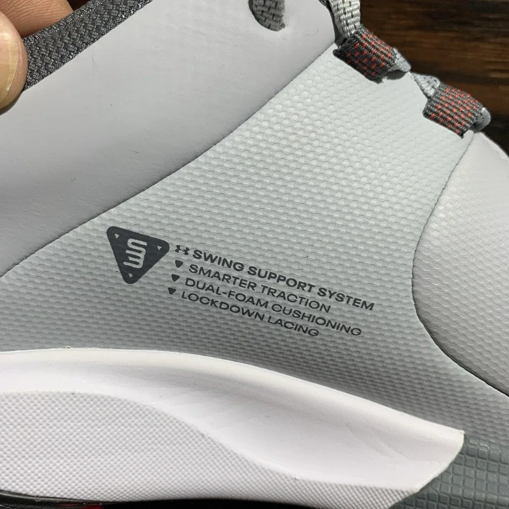 Under Armour‎ Men's UA Drive Pro Spiked Golf Size 12 Grey |3026918-102|